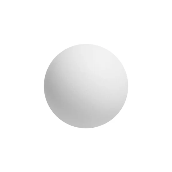 Bola blanca de ping-pong — Foto de Stock