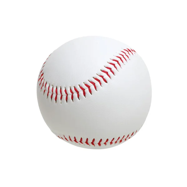 Beisebol isolado em branco — Fotografia de Stock