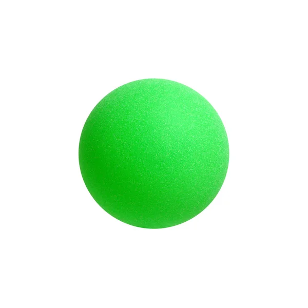 Balle de tennis de table verte — Photo