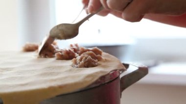 ravioli yapma süreci
