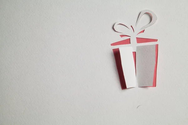 折纸礼品盒 — 图库照片
