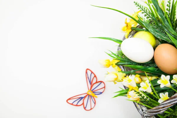 Hintergrund Osterferien — Stockfoto