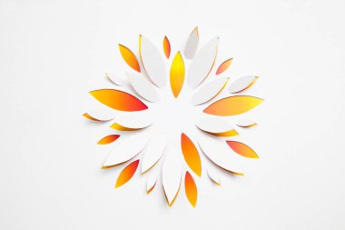 kağıt origami çiçek