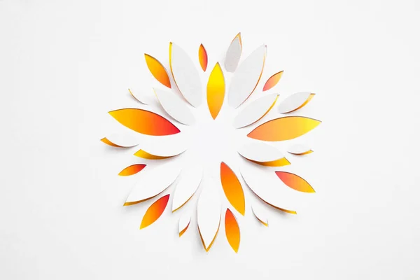Papper origami blomma — Stockfoto