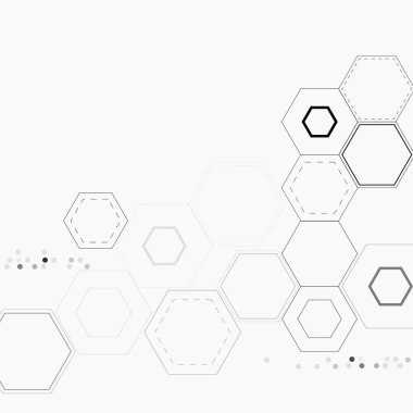 Absract teknoloji ve bilim arka plan.