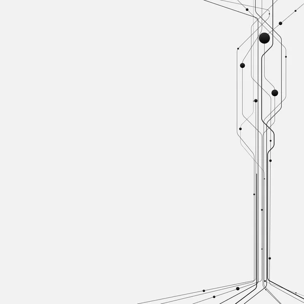 Antecedentes tecnológicos y científicos — Archivo Imágenes Vectoriales