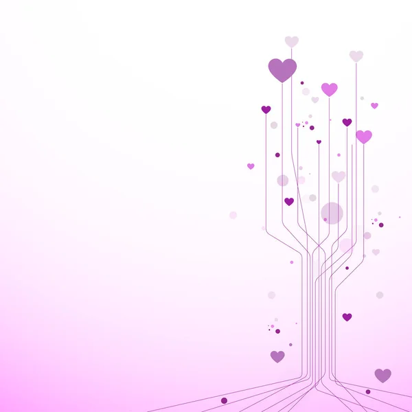 Vector valentine background — Stock Vector