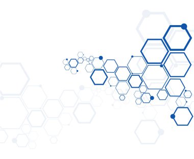 Soyut altıgen yapıları