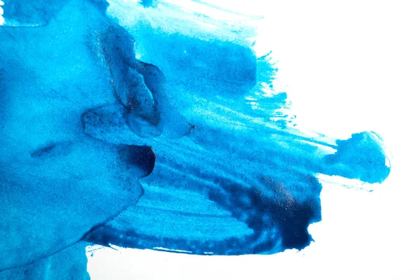 Abstrakte blaue Aquarell Hintergrund — Stockfoto