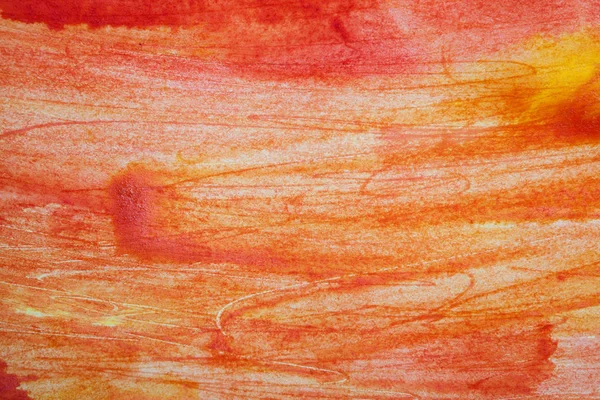 Abstraktes rotes Aquarell Hintergrund — Stockfoto