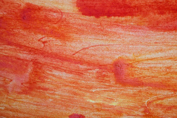 Abstrakt röd akvarell bakgrund — Stockfoto