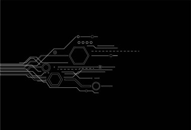 Soyut teknoloji arkaplanı