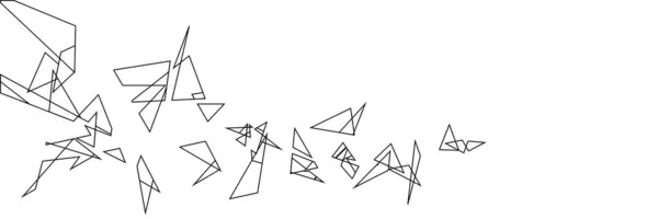 Абстрактный треугольный фон. — стоковый вектор