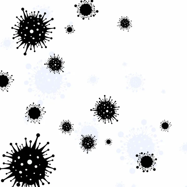 Abstrakti koronavirustausta. Lääketieteen ja tieteen otsikko . — kuvapankkivalokuva