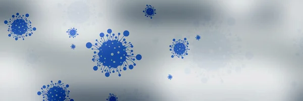 Abstract coronavirus background. Medical and science headline. — Stock fotografie