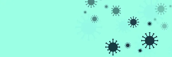 Abstract coronavirus background. Medical and science headline. — Stock fotografie