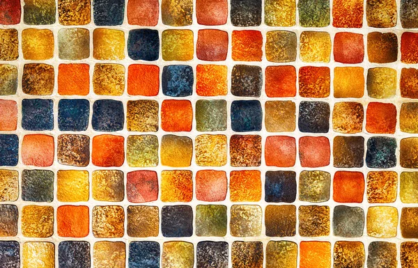 Abstract kleurrijk ceramiektegels mosaic samenstelling patroon backg — Stockfoto