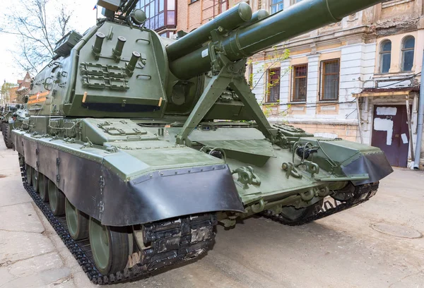 Self-propelled 152 mm howitzer Msta-S (NATO name - M1990 Farm) p — Stock Photo, Image