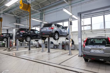 İçinde servis istasyonu resmi satıcısı otomatik olarak onarma