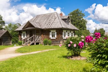 Alexander Suvorov yakınındaki BOROVICHI Müzesi homestead