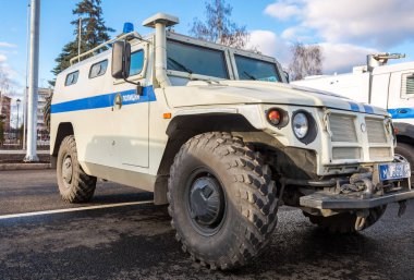 Yüksek hareket eden araçlar Gaz-23034 TIGR Rus bir 4 x 4, multipur olduğunu