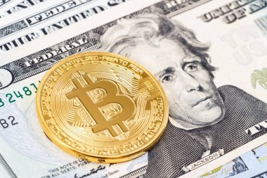 Amerikan Doları bankn yalan Bitcoin Cryptocurrency