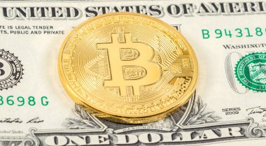 Amerikan Doları bankn yalan Bitcoin Cryptocurrency