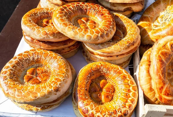 Традиционный восточный хлеб — стоковое фото