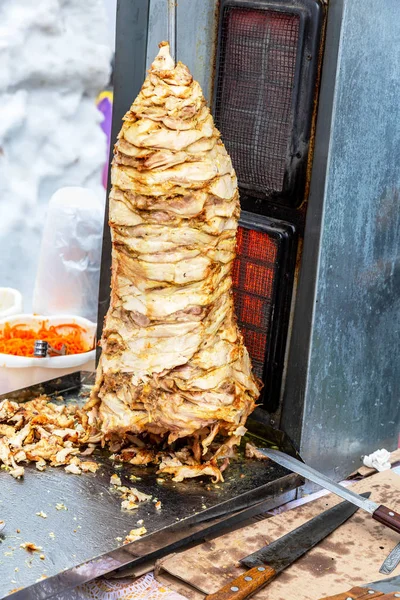 Shawarma è uno dei fast food più popolari — Foto Stock