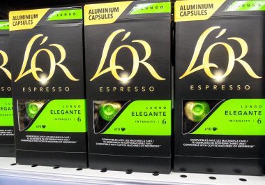 Ya da süpermarketteki rafta satılmaya hazır kahve.