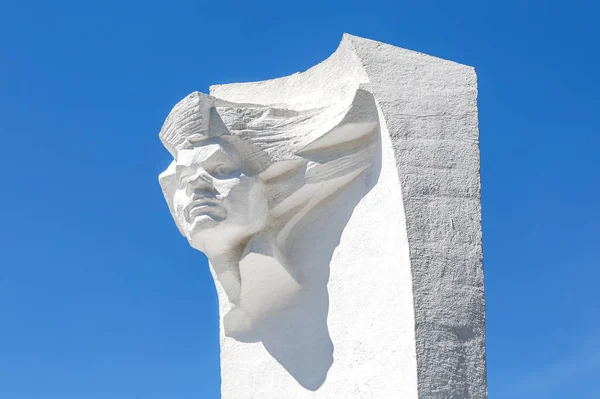 Sculpture de l'écrivain russe Maxim Gorky — Photo