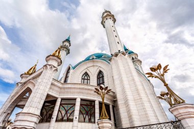 Famous Kul Sharif (Kol Sharif, Qol Sharif) mosque in Kazan Kreml