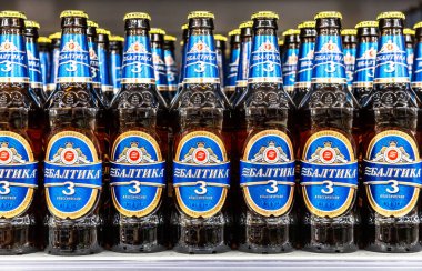 Baltika alkollü birası satışa hazır.