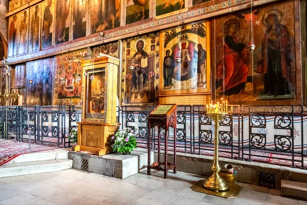 Intérieur de la cathédrale Sainte-Sophie orthodoxe — Photo
