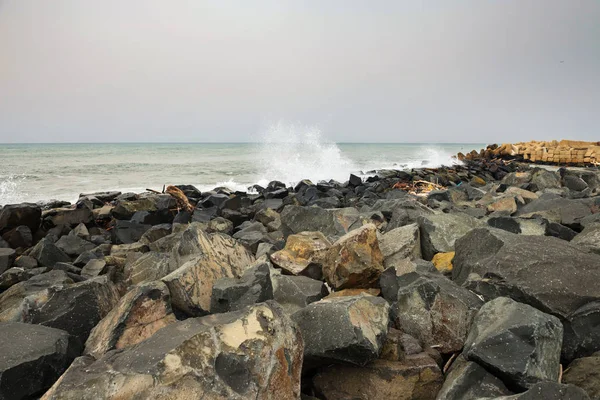 Tempestade no mar — Fotografia de Stock