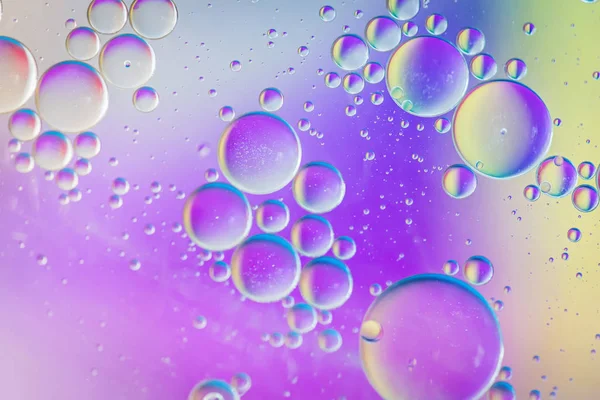 Раскрашенная многоцветная абстрактная фоновая картинка, сделанная из масла, воды и мыла — стоковое фото