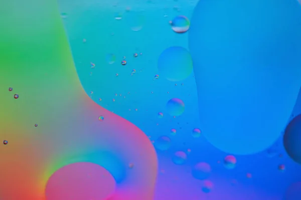 Tęcza abstrakcyjny nieostry obraz tła wykonane z oleju, wody i mydła — Zdjęcie stockowe