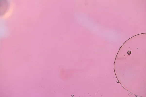 Капли Масла Воде Ослабленное Абстрактное Психоделическое Изображение Розового Цвета Абстрактный — стоковое фото