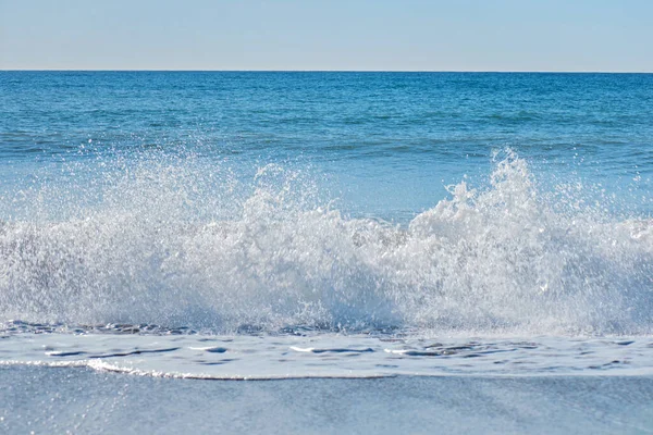 High waves and water splashes in Andalusia, Spain — Stock Photo, Image
