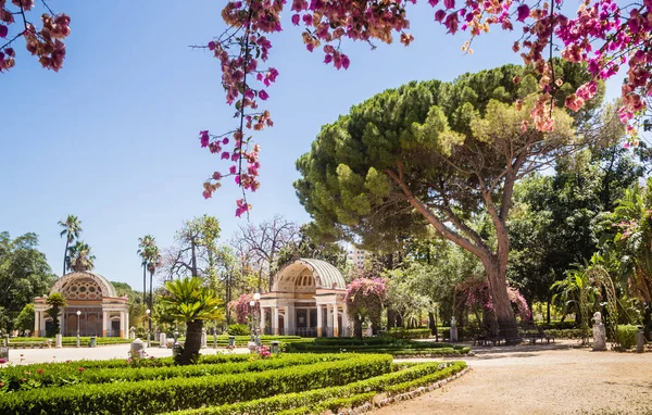 Palermo Botanical Gardens (Orto Botanico), Palermo, Sicília, Itália — Fotografia de Stock