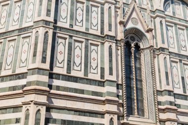 Bir Piazza Del Duomo Floransa'da vaftizhane duvarları
