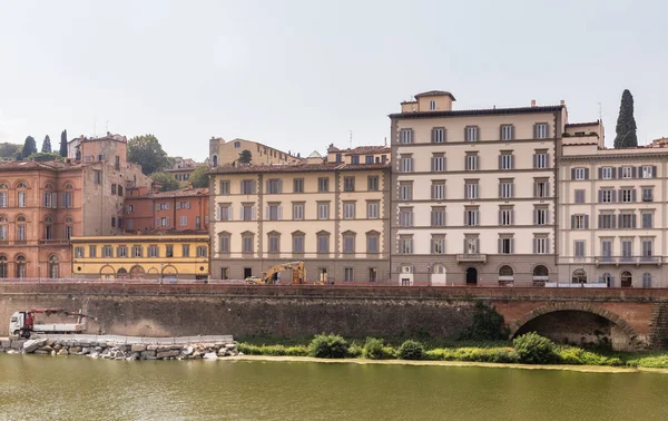 River Arno, Florença, Toscana, Itália — Fotografia de Stock