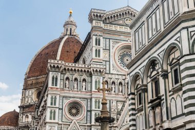  Florence Cathedra ve Florence Baptistry: l, Florence, İtalya