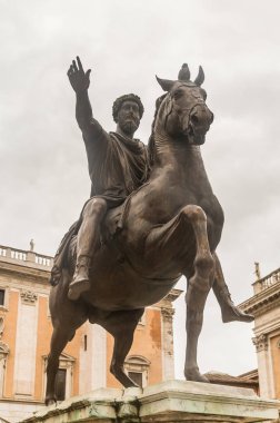 Capitol Hill'de Meydanı'nda Mark Avrely. Roma, İtalya