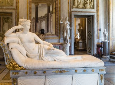 Pauline Bonaparte başyapıtı muhteşem heykel