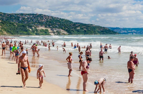 Wypoczynek nad Morzem Czarnym. Resort, Albena, Bułgaria — Zdjęcie stockowe