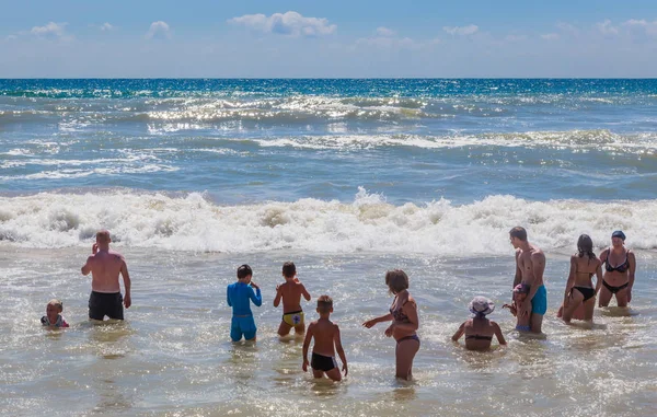 Eğlence, Karadeniz. Resort Albena, Bulgaristan — Stok fotoğraf