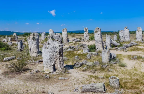 这一自然现象 Pobiti 卡玛尼，保加利亚瓦尔纳 — 图库照片