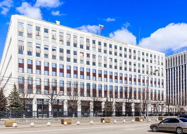 Az épület, a Belügyminisztérium az Orosz Föderáció. Moszkva — Stock Fotó