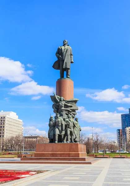 Pomník Lenina v Kalužské náměstí, Moskva — Stock fotografie